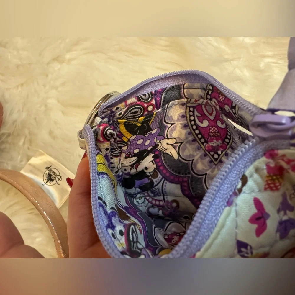 Lot of Disney Mickey Mousse ears and Vera Bradley Disney change/card wallet - Picture 6 of 7